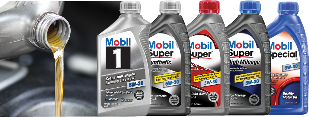 Mobil 1 oil changes from Mobil 1 Lube Express at Sparkling Image Car Wash